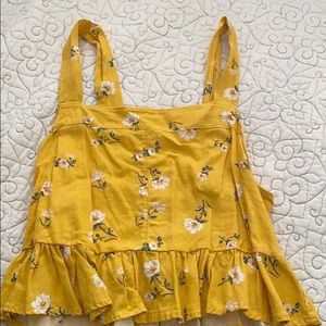 Floral summer blouse